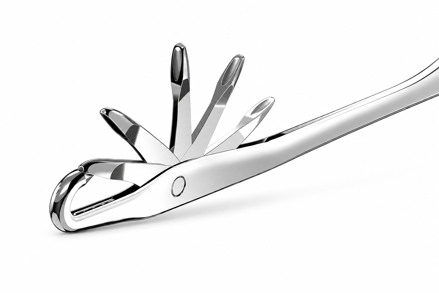 Circular knitting needle latch
