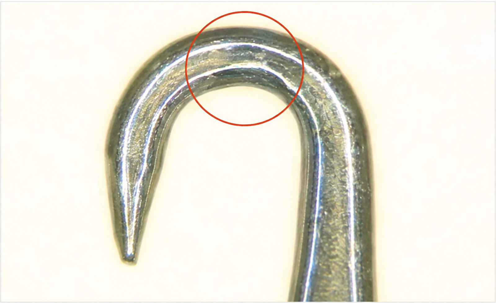 Needle condition after 12 months