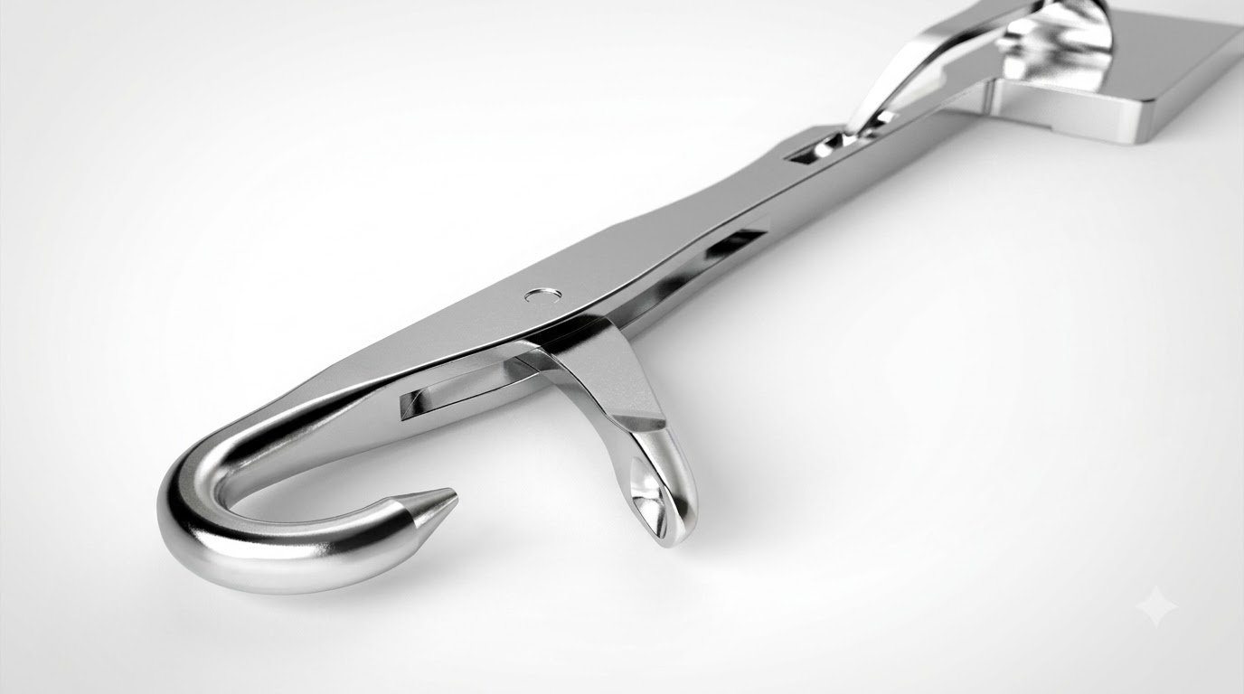 Omega Stainless Steel Precision Knitting Needle